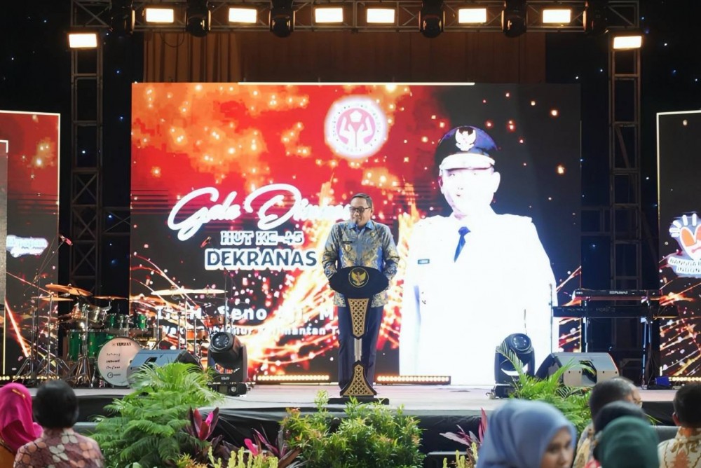 Gala Dinner HUT ke-45 Dekranas, Wagub Seno : Berbelanja agar UMKM Tumbuh dan Berkontribusi pada Ekonomi Kerakyatan
