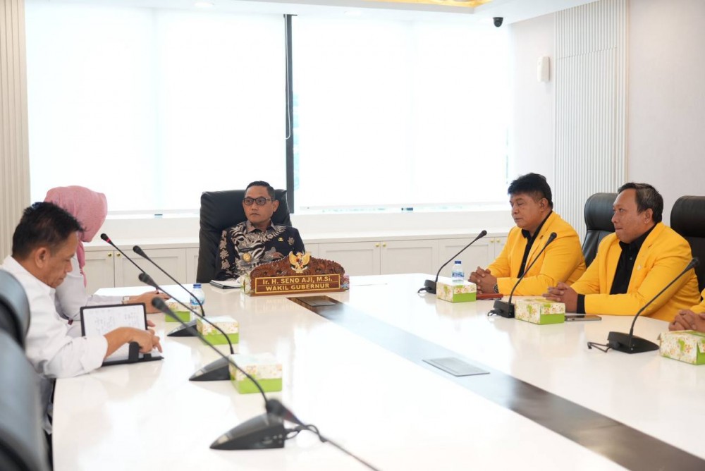 Audiensi Jajaran Universitas Terbuka Samarinda, Wagub Seno: Pemprov Kaltim Tetap Perhatikan Mahasiswa UT