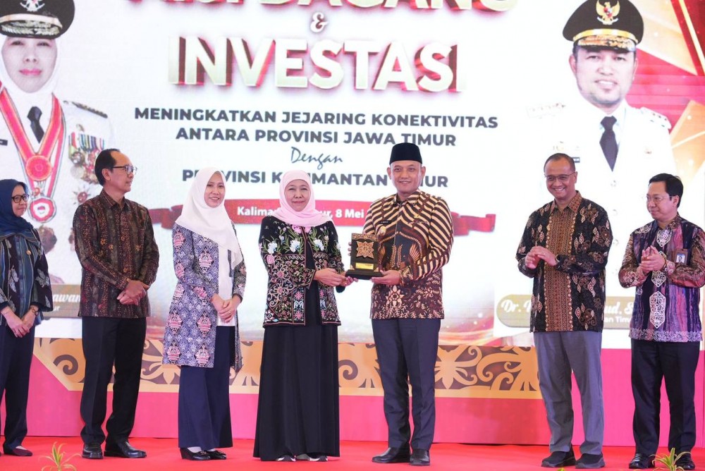 Wagub Seno Sambut Gubernur Khofifah Indar Parawansa, Misi Dagang Jatim - Kaltim Catat Transaksi Rp666 Miliar