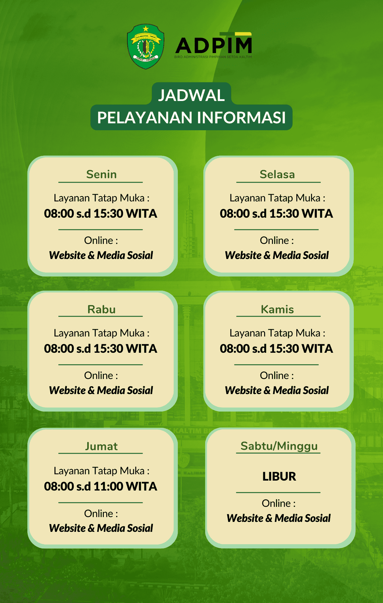 Jawdal Pelayanan Informasi