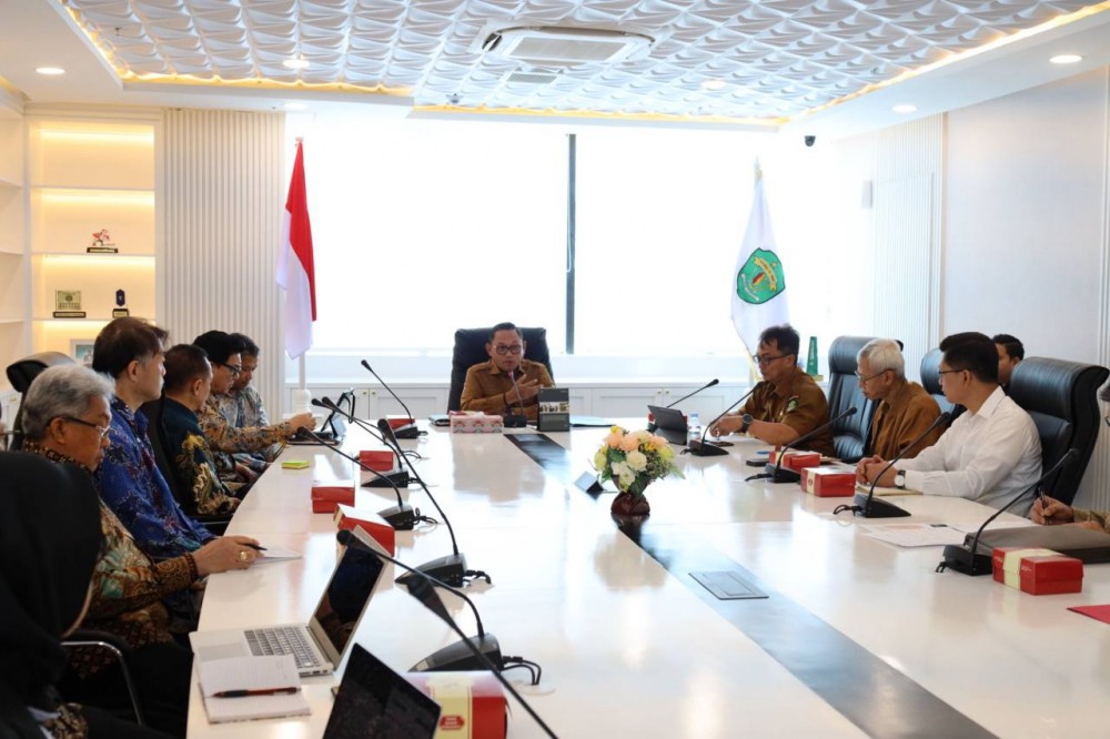 Kanzai Corporation dan KML Bertemu Wagub Seno, Bahas Peluang Investasi Karbon