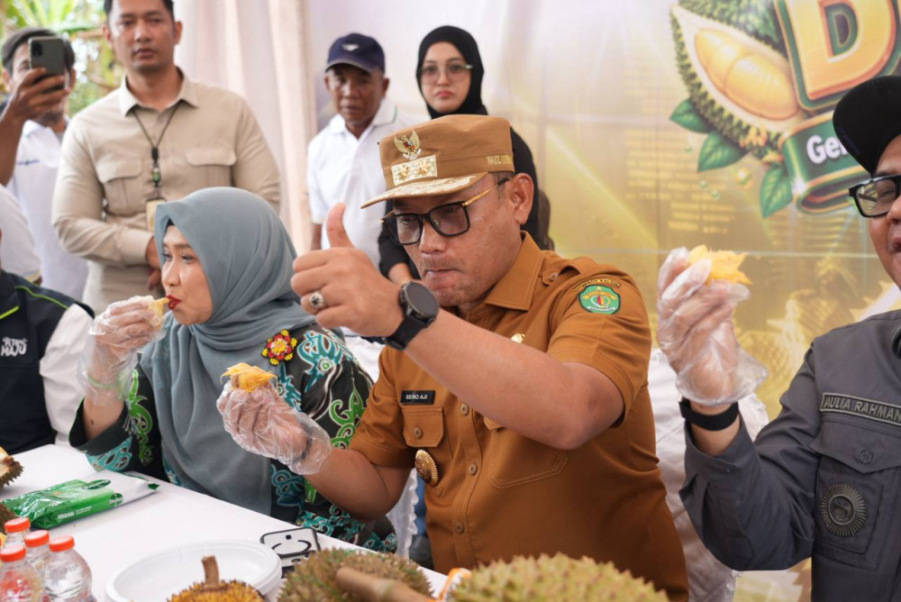 Hadiri Gemilang Durian Syngenta di Anggana Kukar, Wagub Seno Aji Harapkan Kaltim Miliki Durian Khas sebagai Ikon Daerah