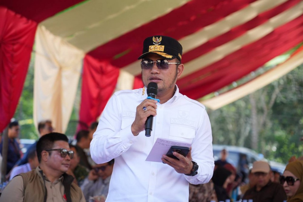 Gubernur Bekenyawa di Odah Singgah PPM Minerba Perangat Baru