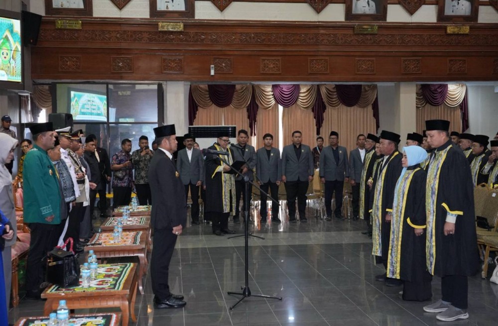 Dewan Hakim MTQ XLV Tingkat Provinsi Kalimantan Timur Resmi Dilantik