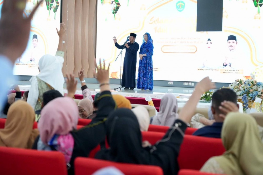 Buka Pintu Lamin Etam Saat Lebaran, Gubernur Rudy Mas'ud Milik Warga Kalimantan Timur