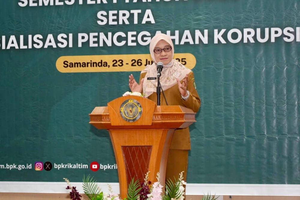 Pemantauan TLRHP BPK Perwakilan Kaltim, Sekda Sri: Diskusikan Bersama, Mencari Solusi