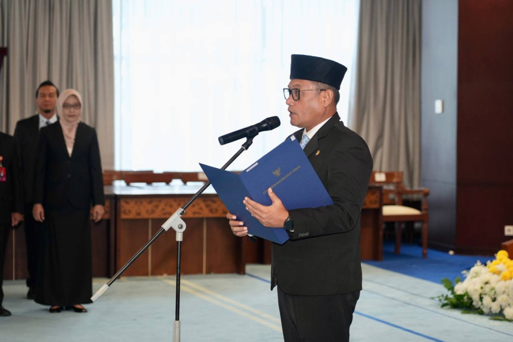 Pelantikan 15 Pejabat Fungsional, Wagub: Jawab Kepercayaan dengan Profesionalisme dan Integritas