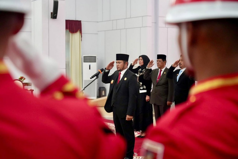 Paskibraka Kaltim Resmi Dikukuhkan, Gubernur Harum : Jadilah Teladan Kedisiplinan dan Pengabdian
