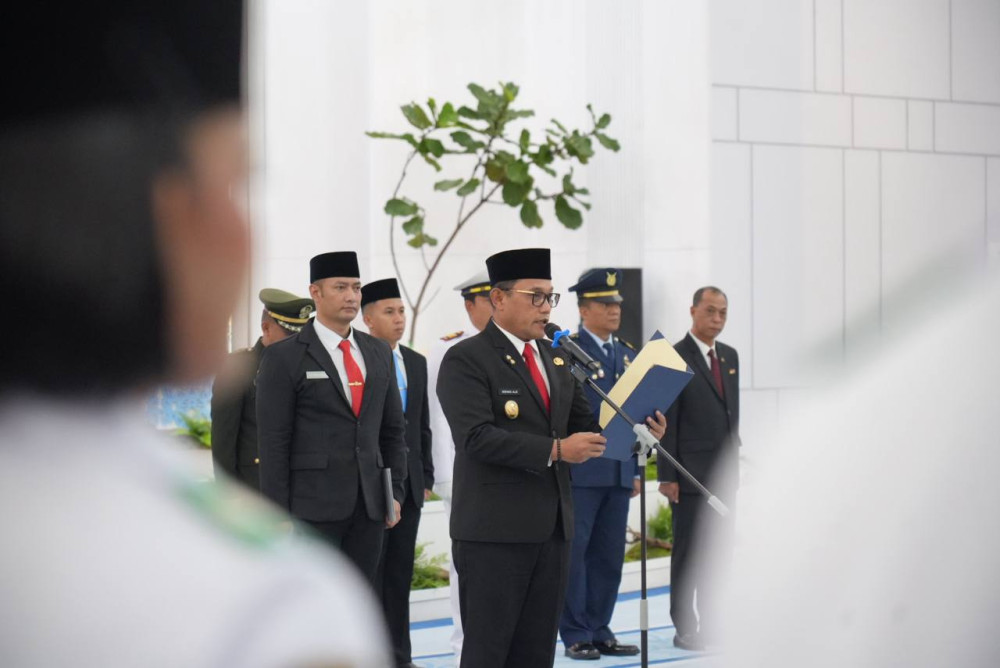 Wagub Kukuhkan Paskibraka Kaltim 2026
