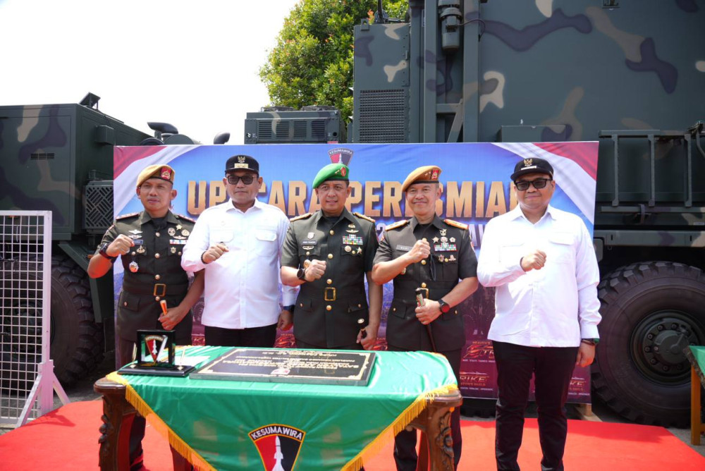 Yonarmed 22/Kesumawira Resmi Berdiri, Wagub Seno Aji Tekankan Sinergi TNI dan Pemda