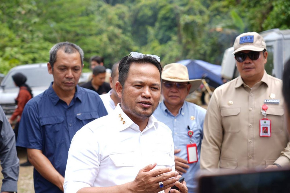 Gubernur Harum Tembuskan Kembali Jalur Sotek - Bongan