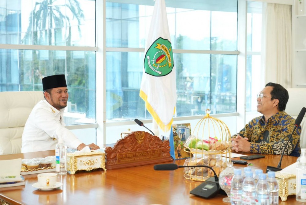 Gubernur Harum Apresiasi Dedikasi Kepala BI Kaltim