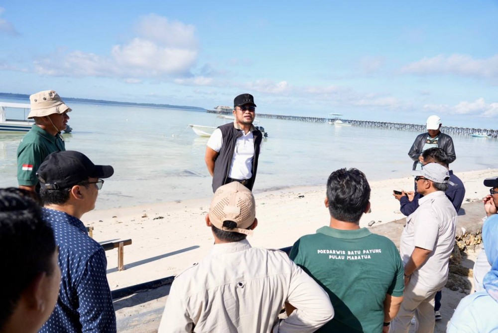Pantai Payung-Payung Ditata Ulang, Gubernur Harum: Relokasi Demi Wisata Berkelanjutan