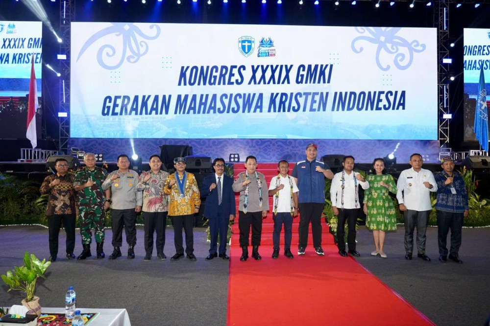 Buka Kongres XXXIX GMKI, Menteri Bahlil Beri Motivasi Anak Muda