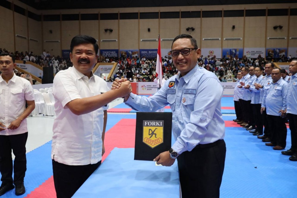 Pelantikan Pengurus FORKI Kaltim Periode 2025-2029, Wagub Seno: Pengurus Baru Harus Solid, Tingkatkan Prestasi Atlet Kaltim