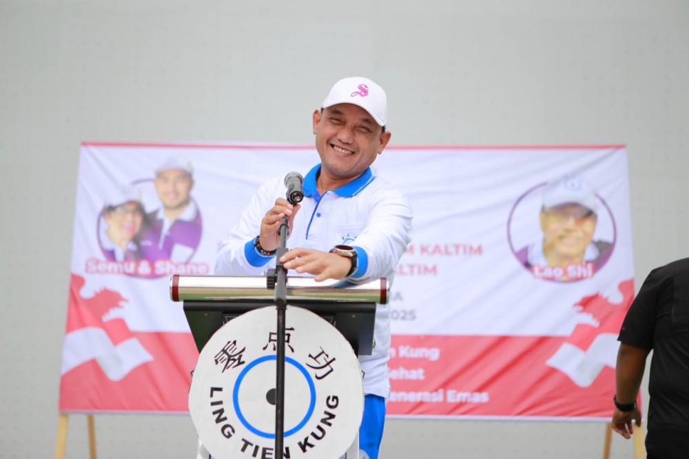 HUT Ling Tien Kung Otonom Kaltim, Wagub Seno : Sehat Kunci Utama Pembangunan