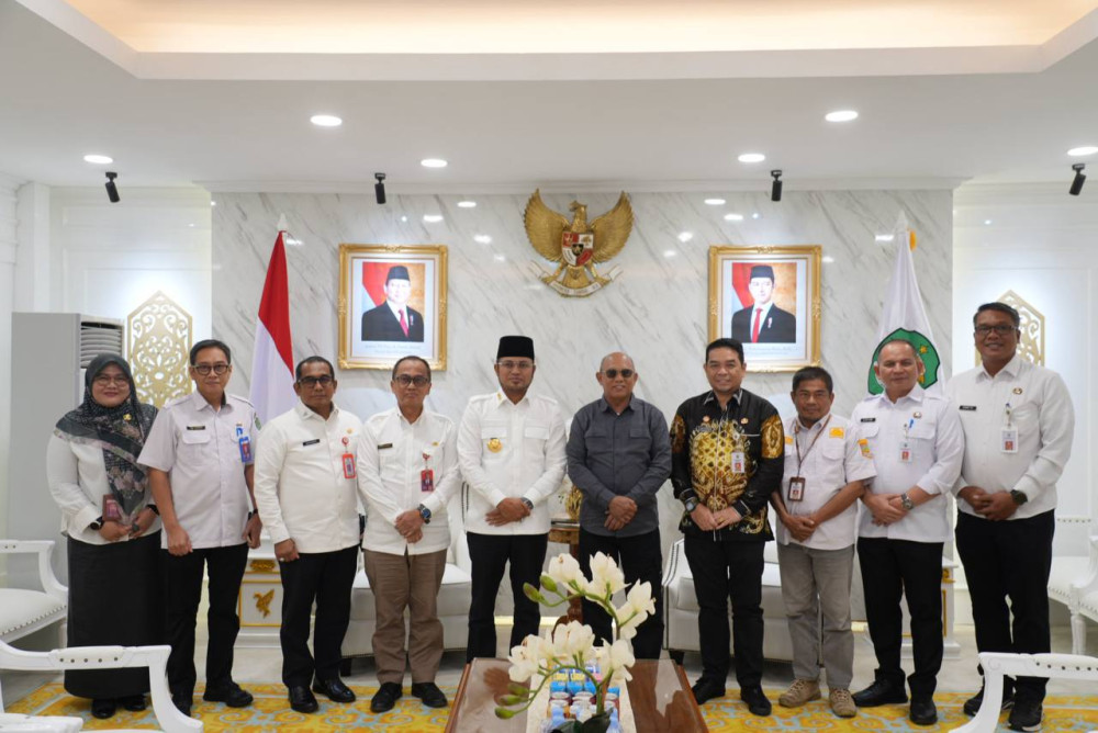 Gubernur Harum Terima Audiensi Bupati Kotabaru, Perkuat Sinergi Antarwilayah