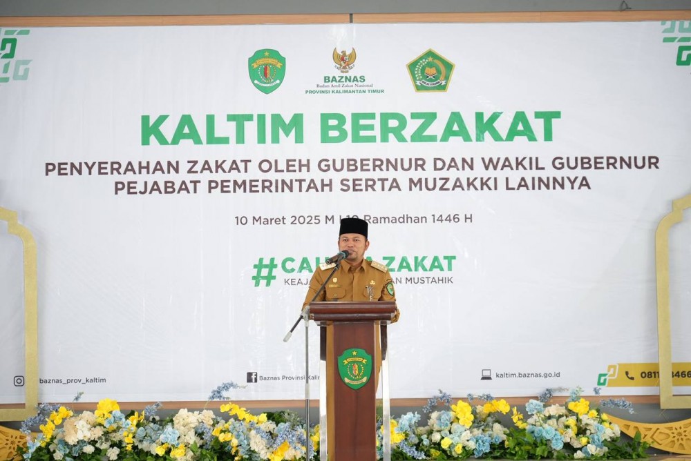 Kaltim Berzakat 2025. Gubernur Rudy : Baznas Tempat Paling Tepat Menyalurkan ZIS dan CSR