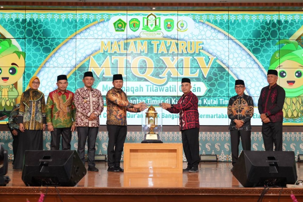 Gubernur Hadiri Malam Ta'aruf MTQ XLV Tingkat Provinsi Kaltim di Sangatta