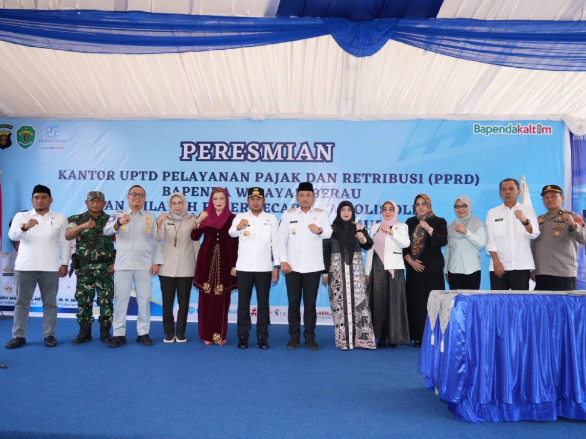 Peresmian PPRD Berau dan Paser, Gubernur Harum: Pemerintah Wajib Beri Pelayanan Modern, Nyaman, dan Profesional