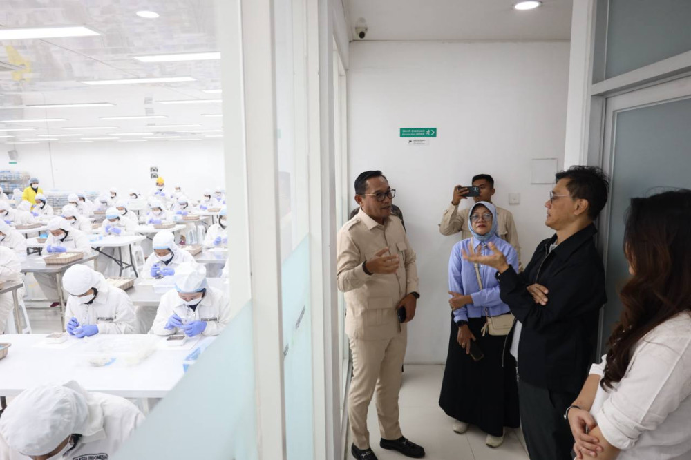 Wagub Seno Kunjungi PT Esta Indonesia Tbk (NEST), Kaltim Bidik Nilai Tambah Industri Sarang Walet