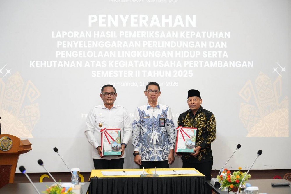 LHP BPK Kepatuhan LHK Usaha Pertambangan, Wagub Seno: LHP untuk Memperbaiki Kebijakan dan Pengawasan