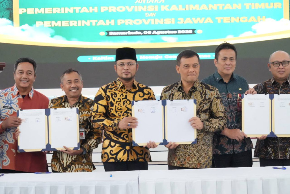 Kaltim-Jateng Jalin Kerja Sama Pembangunan dan Ekonomi Daerah, Gubernur Harum: Tidak Hanya Lima Komoditas, Kerja Sama Akan Diperluas ke Komoditas Unggulan Lain