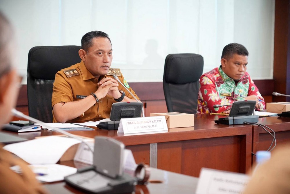 Wagub Seno Terima Kunjungan Wakil Bupati Katingan, Referensi dan Adopsi Penerapan FCPF CF di Kaltim