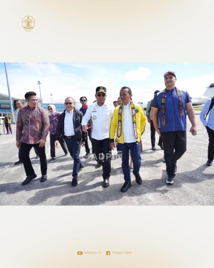 Gubernur Harum Sambut Kedatangan Menteri ESDM dan Menpora RI