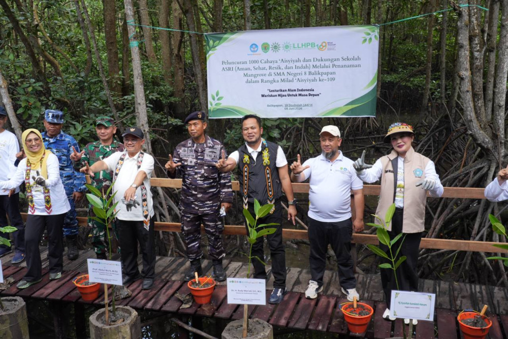 Mangrove dan Sekolah ASRI, Kaltim Dorong Generasi Hijau Hadapi Krisis Iklim