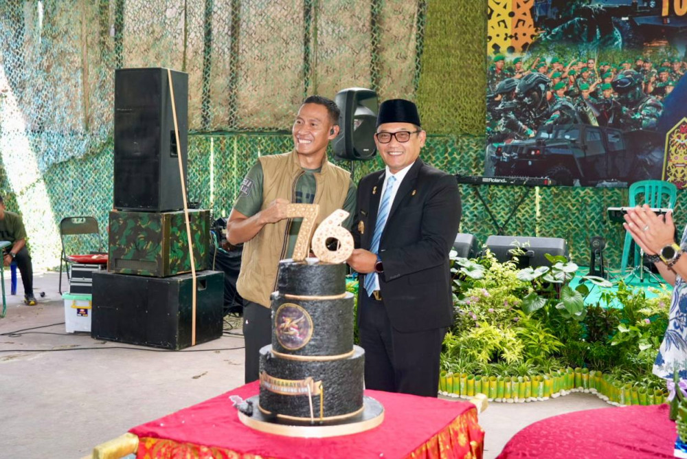 Wagub Seno: 76 Tahun Pengabdian, Yonif 611/Awang Long Tetap Kuat dan Hebat